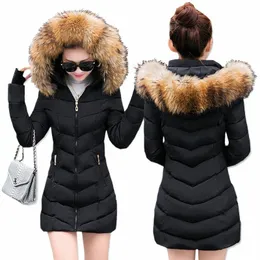 fi Jaqueta de inverno feminina grande cinto de pele com capuz grosso para baixo parkas x-lg casaco feminino fino quente inverno outwear 2019 novo c2w1 #