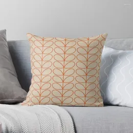 Pillow Orla Kiely Linear Stem Orange Patterns Abstract Design Throw Sofa CoverHome, Furniture & DIY, Home Décor, Cushions!