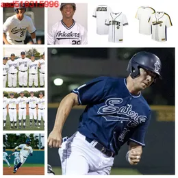 Kalifornien-Irvine 14 Danny Suarez 36 Sean Higgins Baseball Jersey 41 Elliot Joslin 17 Riley Kelly 39 Michael Pirrello 30 Andre Antone 11 Myles Smith Custom Stitched