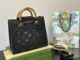 Sparkling handbag designer Dianas hollowed out shopping bag beaded cross body handbag Diana's latest collection retro carrying cross body shoulder bag