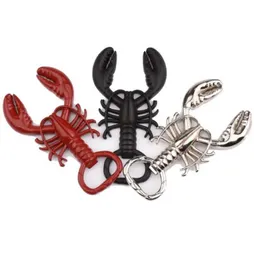 2018 Creative New Lobster Bottle Opener Metal Key Chain Beer Festival Small Gifts 3 Color 9218626