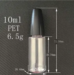 wholesale Needle Bottle Plastic Long Thin Tip PET for ELiquid 10ml Empty E liquid Juice Dropper Bottles with Childproof Cap