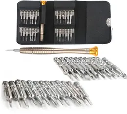 25 in 1 Screwdriver Set Opening Repair Tool Kit For iPhone X 8 7 6 5 for PC Eyeglasses Mobile Phone Watch Digital Camera9550752