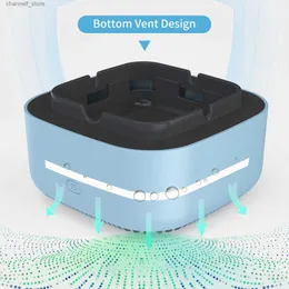 Purificatori d'aria Purificatore d'aria multifunzionale agli ioni negativi, presa per fumo, deodorante per ambienti, vassoio senza fumo, per fumatori, veicolo per ufficio a casaY240329