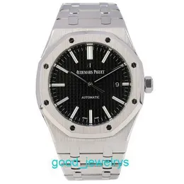 Brand AP Wrist Watch Mens Watch 15400 Royal Oak Series 41mm Automatic Mechanical Name Watch 15400 Black Plate