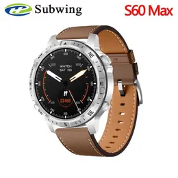 Armbandsur s60 max smart klocka trådlös laddare 1,62 tum 420mAh 480*480 trådlös laddningsmän smartwatch bluetooth call 24329