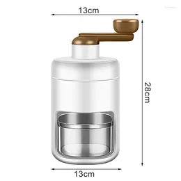 Moldes de cozimento Bebida Mini Smoothie Esmagando Bloco de Gelo Manual Neve Fabricante Portátil Shaver Cone Stall Triturador Doméstico