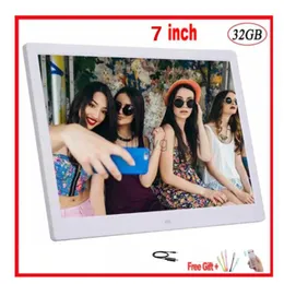 Digital Photo Frames Good new birthday baby gift 7 Inch LED 800*480 Full Function Digital Photo Frame Electronic Album digitale Picture Music Video 24329