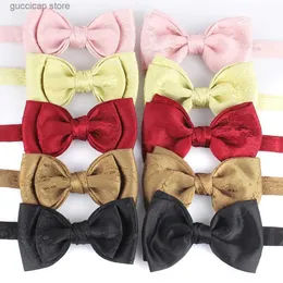 Bow Ties New Wedding Bow Tie Special Floral Bow Tie för män Kvinnor Bow Knot Vuxen Mens Bow Ties Cravats Party Groom Bowties For Gifts Y240329