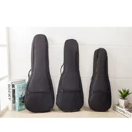 Bolsa para ukulele de nylon, capa macia à prova d'água para ukulele de 21 ", 23" e 26 ", alças de ombro ajustáveis, bolsas de transporte para guitarra