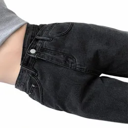 zoenova jeans kvinnor breda ben byxor mamma femme svart blå jeans hög midja kvinna byxor 2023 kläder pantales spodnie damskie z1cf#