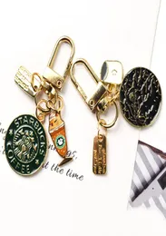 Party Favor New Keychain OPP Independent Packaging High-End Small Tag Accessories Double-Sided Engraved Keychain8253224