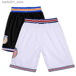 Herrshorts Space Jam Basketball Shorts Lola Murray Tweety Taz D Duck Movie Tune Squad Bugs Sport Outdoor White Short Trousers Q240329