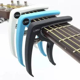 Capo de guitarra de plástico para guitarra elétrica acústica clássica de 6 cordas, braçadeira de afinação, acessórios de instrumento musical