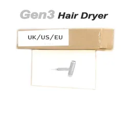 Gen3 3rd Generation No Fan Hair Dryer Professional Salon Tools Blow Dryers Heat Fast Speed Blower USUKEU plug6627954