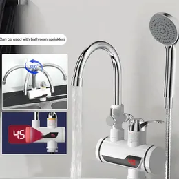 Rubinetti per lavandino del bagno Rubinetto elettrico per scaldabagno da cucina Riscaldamento istantaneo Rubinetto senza serbatoio Freddo istantaneo F S7x6