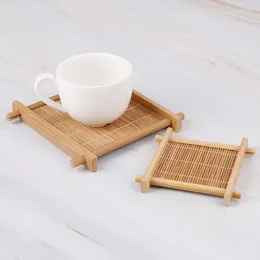 Tavolino tavolo mini accessori per tè tazze di bambù fatti a mano Pochemat tazze di caffè da caffè da cucina tazze da cucina 2 taglie