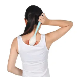 Массажная палочка, силиконовая массажная ракетка для выемки меридианов и постукивания по плечам и шейным позвонкам, массаж красоты и здоровья