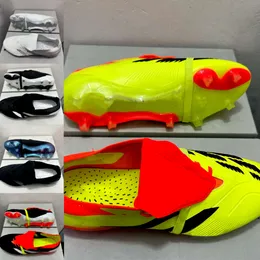 2024 Summer Soccer Shoes Designer Oryginalne gotowe buty piłki nożnej Predator Buty męskie Predator Edge FG 30 Generacja Predak Predator But piłkarski