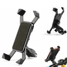 Supporto per telefono Supporto per cellulare mobile per moto Supporto per clip per manubrio per bici Supporto per GPS per iPhone Samsung Anti Shake