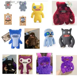 Gefüllte Plüschtiere neuer Original Fuggler Ugly Monster Zähne Plüsch Spielzeug Little Monster Fashion Loveys Mini Short Plüsch Spielzeug Kinder Plüsch Toy240327