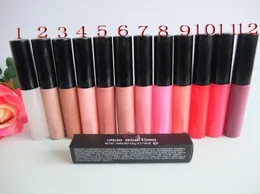 12 peçasLote nova maquiagem LIPGLASS BRILLANT Lip Gloss48g0128575963