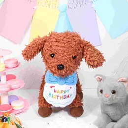 Odzież dla psów 1 zestaw urodzinowy czapkę kota strój dla zwierząt domowych