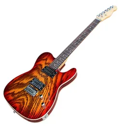 WaLe Binding Body Rosewood Fretsboard Electric Guitar med HH PickupSchrome Hardwaredots Inlaycan anpassas 4313434