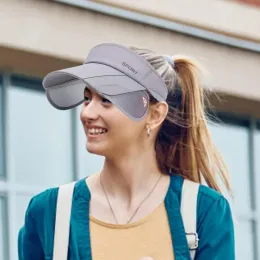 Sun Visor Hat Large Pull Grzech Kapelusz przeciwsłoneczny Kapelusz Ochronne Czapki Ochronne do golfa w tenisa biegające wędkarstwo i jogging