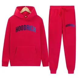 العلامة التجارية Hoodrich Sports Hoodrich Hoodie Men Hoodrich Tracksuit Letter Faildered Wintershirt Shirt Hoodie للرجال ملونًا أزرق صلبة سترات صلبة 497