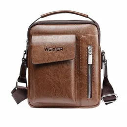 Weixier Männer Umhängetaschen Umhängetasche Multi-funktionelle männer Handtaschen Kapazität PU Leder Tasche Für Männliche Menger Taschen Einkaufstasche L3YJ #