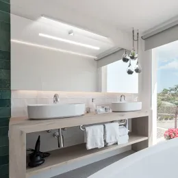 En yeni tuvalet makyajı ışık LED ayna hafif banyo dolabı ışık makyaj vanity ışık ip44 nötr beyaz