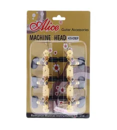 NAOMI Alice AOS020B3P GoldPlated 3 Machine Head Classical Guitar String Tuning Pegs Guitar Accessories4397055