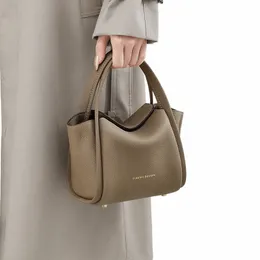 Orijinal deri kadın çanta yeni çapraz omuz omuz çantası gerçek deri sepet kova çantası bayan s 01-gn-xkzpcl o6et#