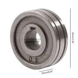 Rolagem do alimentador de máquina de soldagem MIG para máquina de soldagem MIG/MAG de 0,8 a 1,0 mm/1,0 a 1,2 mm/0,6 a 0,8 mm K KnUrl AR18 22 Dropship