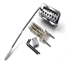 Niko Chrome 2 Stud Fisso Ponte per Chitarra Elettrica Sistema a Ponte Tremolo per Chitarra Elettrica Stile Fender Strat 1961840