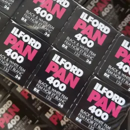 50/10 Rulo Ilford Pan 400 Siyah Beyaz Film 135mm Profesyonel Film 36 Kodak Film Kamerası için Uygun Pozlama M35 M38 F9