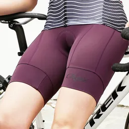 Cheji CyclingBib Womens Summer Summer with Sponge Pad Quick Drying Self-Cultibulive Hip Lift Bicycle Pants CyclingBib Shorts 240325