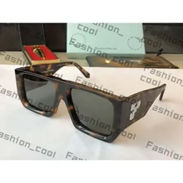 Moda na zwolnienie okularów luksusowe okulary przeciwsłoneczne Offwhitee Top luksusowy projektant marki wysokiej jakości dla mężczyzn Kobiety Nowe na całym świecie słynne okulary słoneczne 252