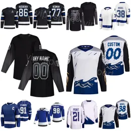 2024 Hóquei alternativo 77 Victor Hedman Jerseys 86 Nikita Kucherov 20 Nicholas Paul 21 Brayden Point Steven Stamkos Brandon Hagel Mikhail Sergachev Man Youth Youth