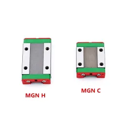 1PC مصغرة السكك الحديدية MGN12 MGN9 MGN7 MGN15 100 200 300 400 500 600 800 1000MM + 1PC MGN-H/C كتلة لجزء الطابعة ثلاثية الأبعاد