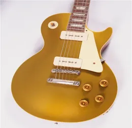 Акция Электрогитара gold top p90 1956, исторический цельный корпус, цельный гриф, ограниченные лады, end4050927