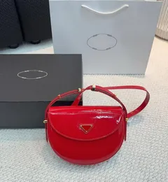 Kadınlar en kaliteli tasarımcı crossbody çanta lüks patent deri eyer çantası moda lüks deluxe orijinal deri omuz çantası cep telefon çantası çanta flip çanta kutusu