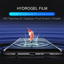 4in1 For Sony Xperia 10 IV 5G 6.0'' Hydrogel Film Screen Protective Camera Lens Protector Full Cover Safety Phone HD Soft Film