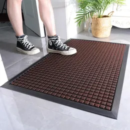 Carpets Outdoor Terrace Entry Door Mats Rubber Household Anti-slip Dust-proof Scratch-resistant Carpet Office Shop Floor Commercial Rug