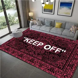 KEEP OFF Classic Pattern Carpet Anti-slip Living Room Bedroom Large Area Carpet Teen Room Corridor Carpet Home Decor Accessories