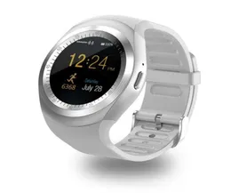 Y1 Bluetooth Smart Watches Reloj relogio androidスマートウォッチコールSim tfカメラ同期Sony HTC Huawei Xiaomi電話ウォッチ874368404 Watch