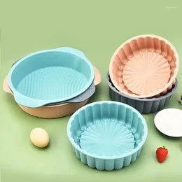 Stampi da forno Stampo per torta in silicone con contorno di girasole Strumenti creativi per tazza per muffin per la casa