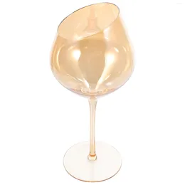 Copos de vinho Copo de bebidas de vidro Cálice de coquetel decorativo para festa