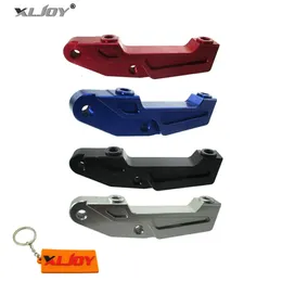 Xljoy cnc adaptador de alumínio usinado para 82mm corrida 4 pistões pinça freio pit dirt bike mini super motard 240318